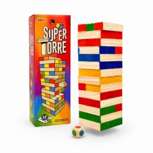 Super Torre Yenga 42 Piezas y 1 Dado