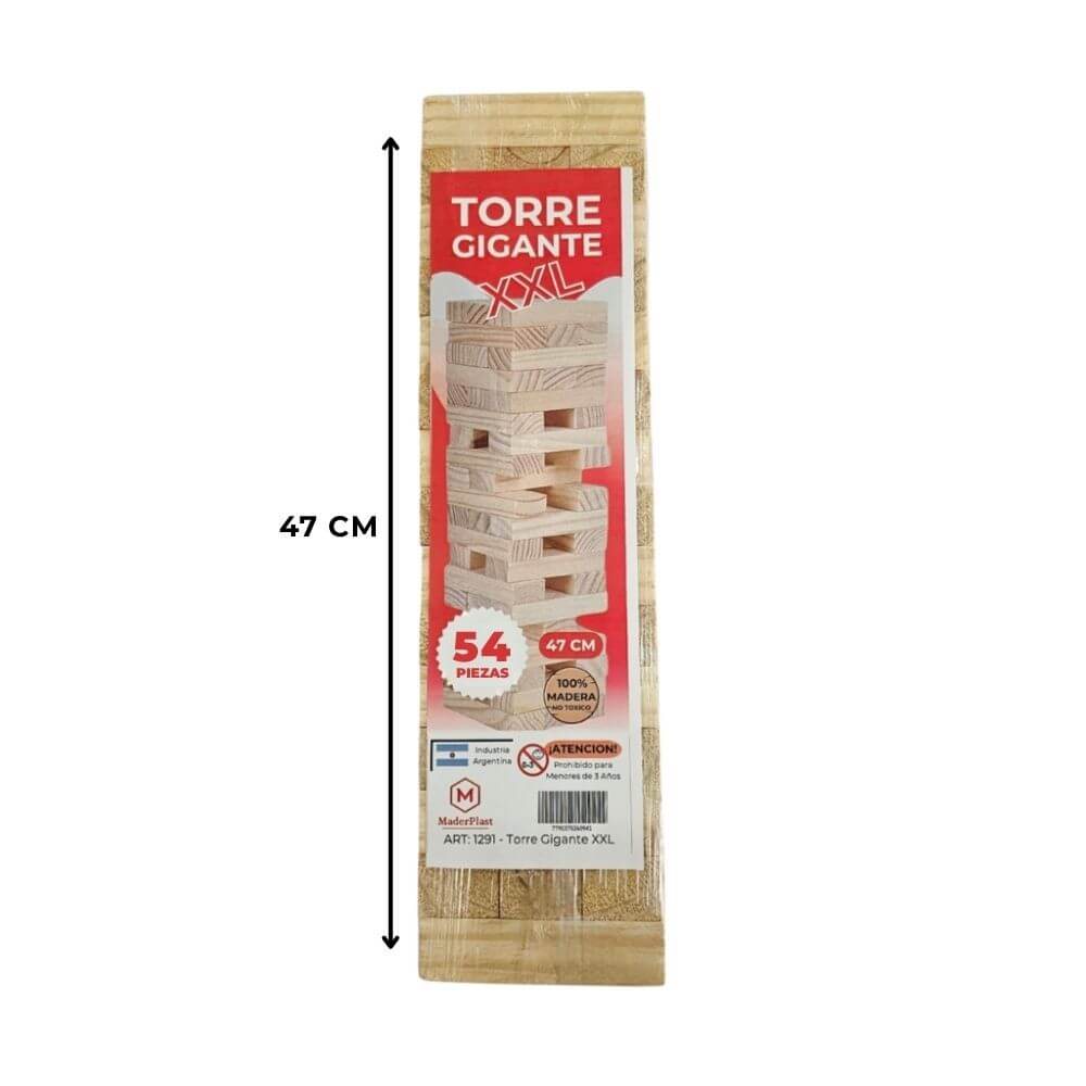 Yenga Toree Gigante XXL 47 Cm - Image 2