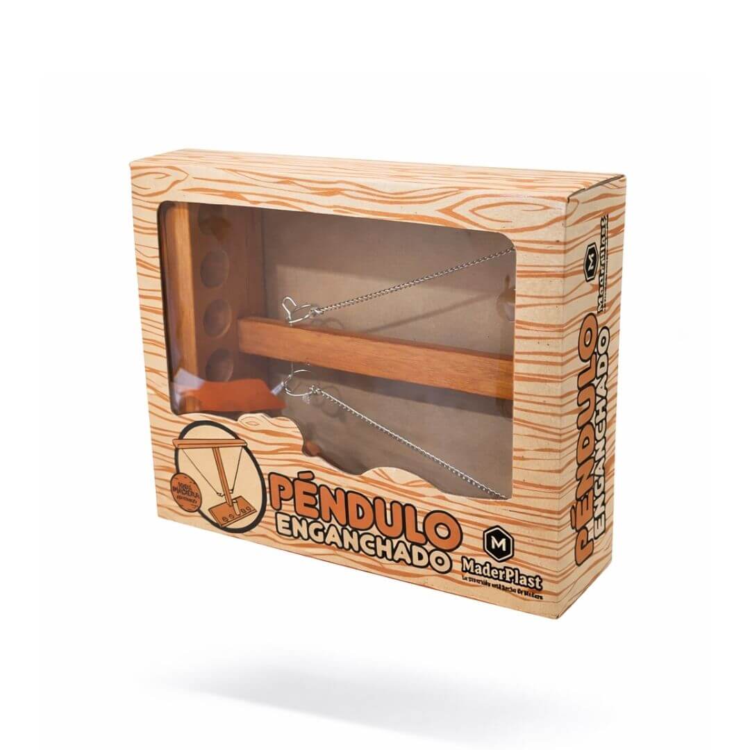 Pendulo Enganchado de Madera 23cm - Image 3