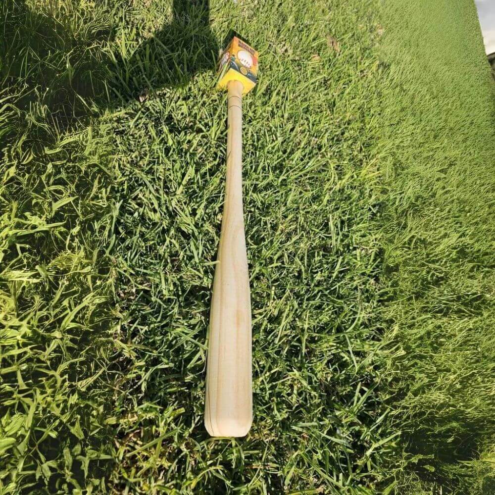 Bate de Basebaball de Madera 60CM con Pelota de Goma - Image 4